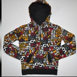 Rocawear Multicolor Graphic Hoodie NWT P to P 18”